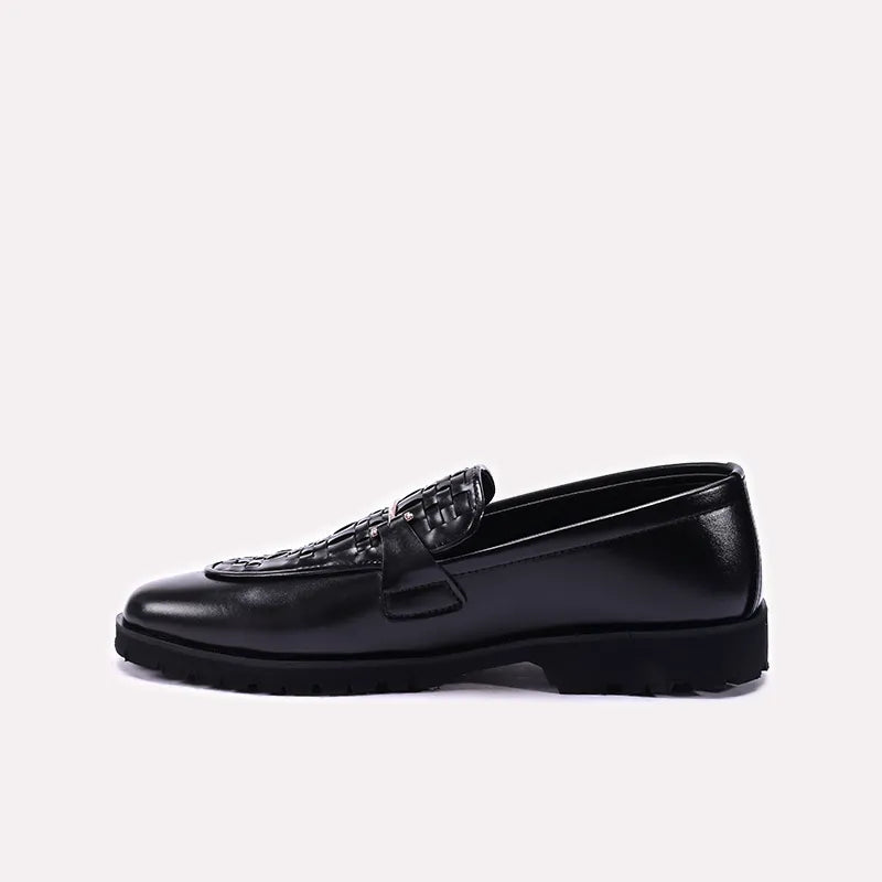 Black Exotic Formal Shoes 0111330